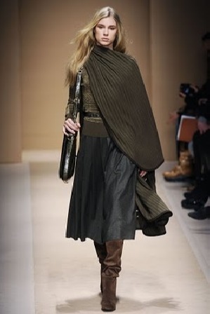 vestidos y zapatos de invierno
