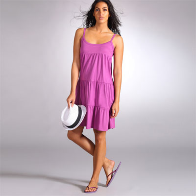 vestidos blancos de playa