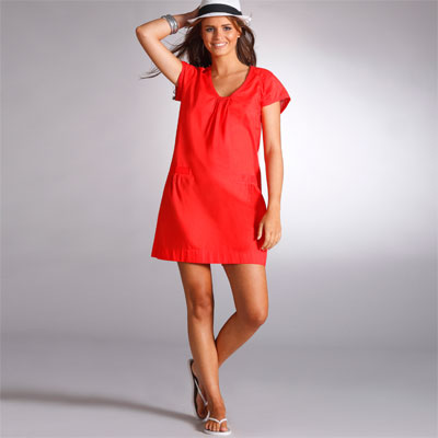 vestidos blancos de playa