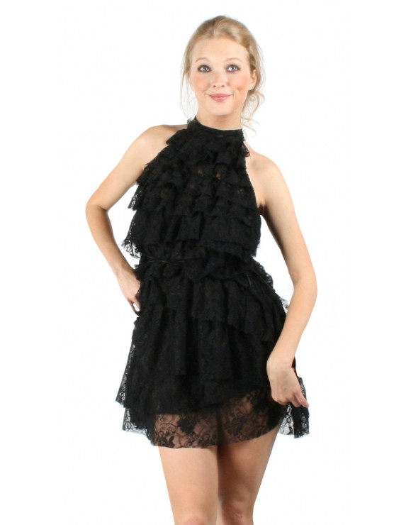 modelo de vestidos con capas