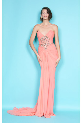 vestidos escote corazón