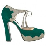 zapatos femeninos de colores