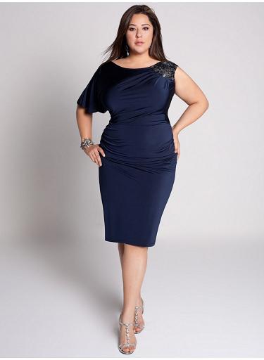 vestidos oscuros para gorditas