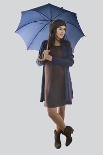vestidos de maternidad en invierno