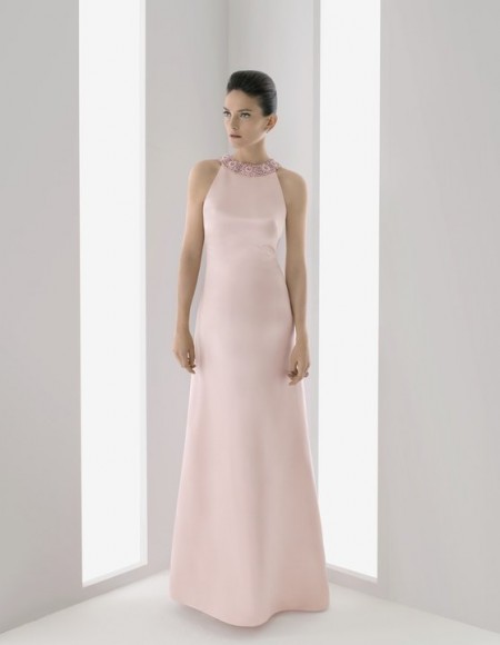 vestidos esponjosos color rosado