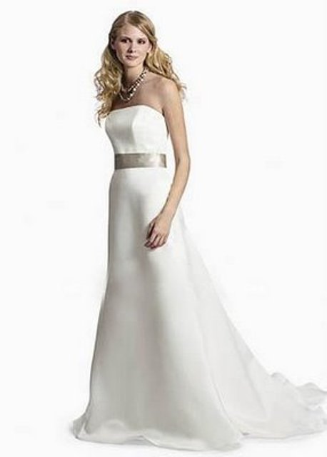 vestidos de gala color blanco