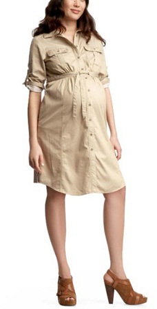 vestidos cortos para embarazadas