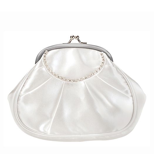 carteras blancos para novias