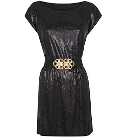 vestidos brillantes para fin de año