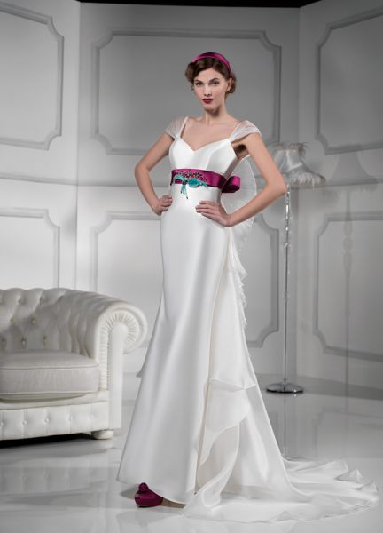 vestidos de colores para novias