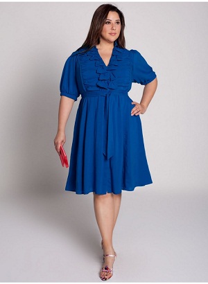 vestidos coloridos para gorditas