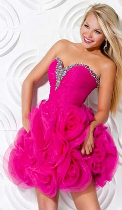 vestidos cortos de colores