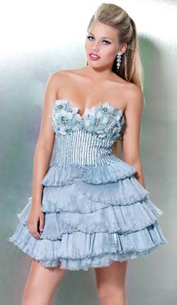 vestidos cortos de colores