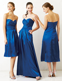 vestidos de colores fuertes
