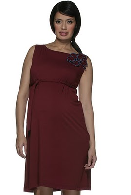 vestidos sencillos de maternidad