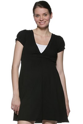 vestidos sencillos de maternidad