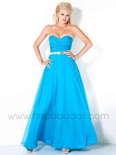 vestidos color plateado