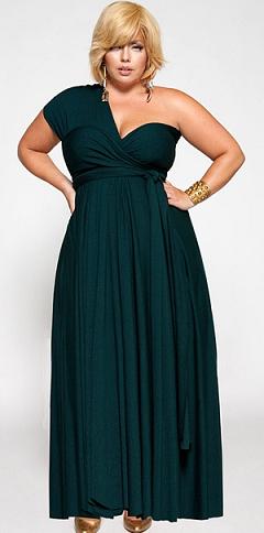 vestidos de noche para gorditas