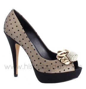 zapatos altos de fiesta