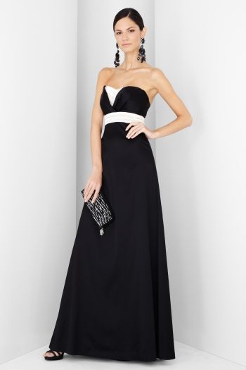 vestidos de dos colores