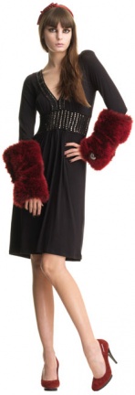 vestidos holgados color negro