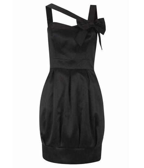 vestidos elegantes color negro