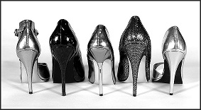 zapatos de tacón aguja