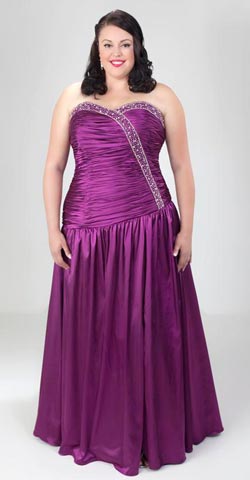vestidos de noche gorditas