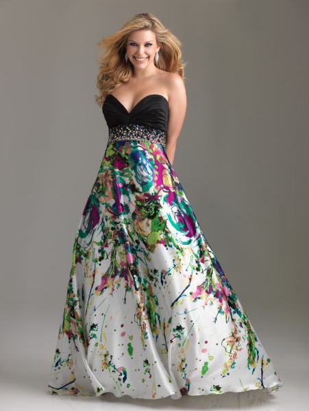 vestidos talles especiales