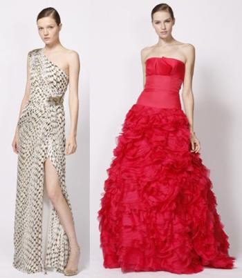 vestidos cortos asimétricos