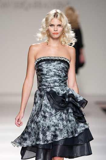 vestidos cortos asimétricos