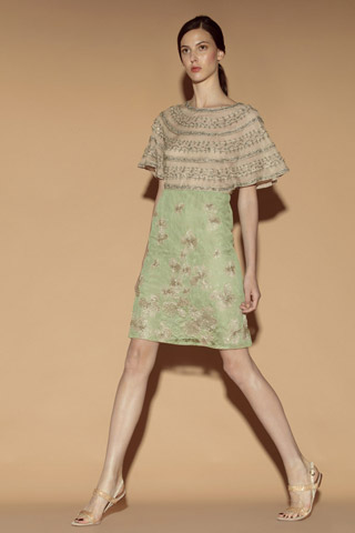 vestidos en tonos verdes