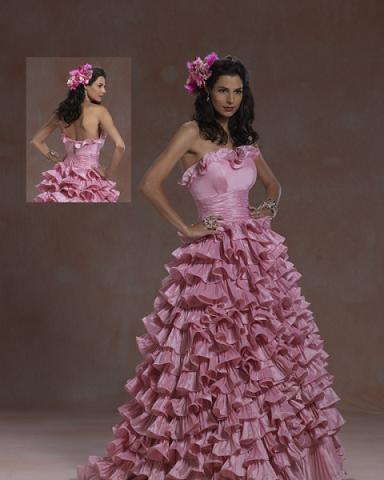 vestidos rosados de fiesta