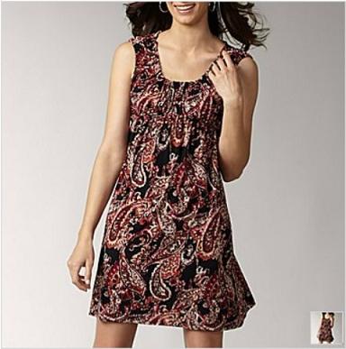 vestidos manga tres cuartos