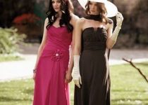 vestidos cortos para damas de honor
