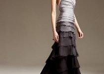 vestidos elegantes con capas