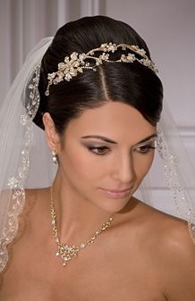 tiaras modernas para novias