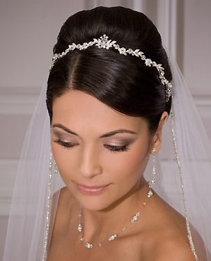 tiaras modernas para novias
