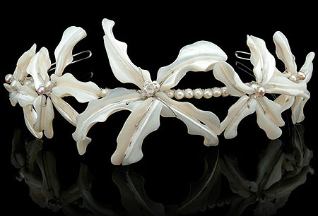 tiaras modernas para novias