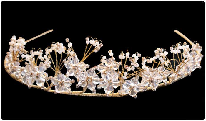 tiaras modernas para novias