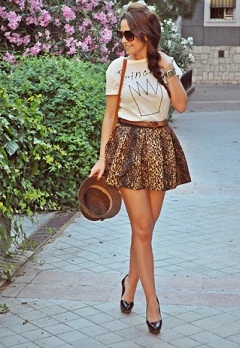 accesorios de moda animal print