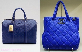 carteras color azul