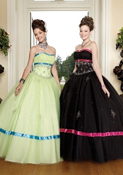 vestidos vaporosos color negro