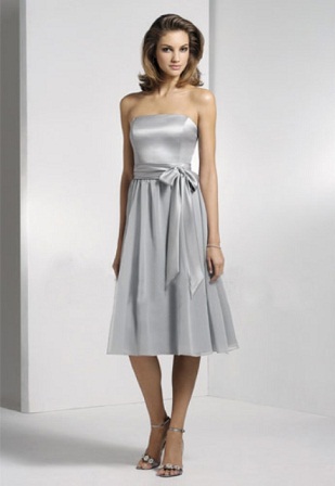 vestidos de gasa para damas de honor