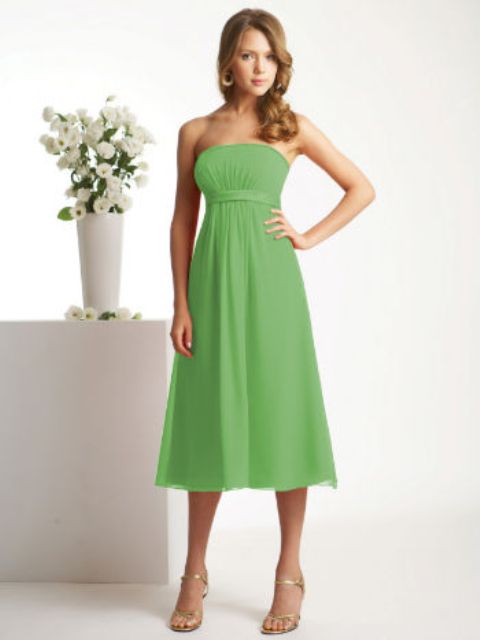 vestidos de gasa para damas de honor
