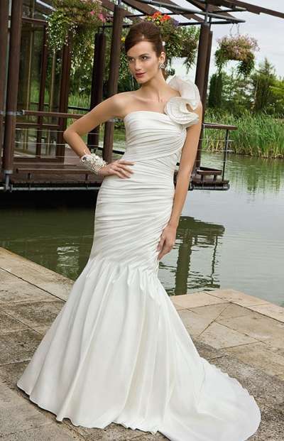 vestidos de novia con escote