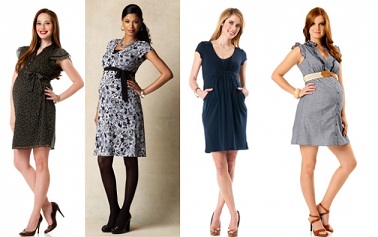 vestidos ceñidos para embarazadas
