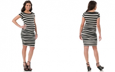 vestidos ceñidos para embarazadas