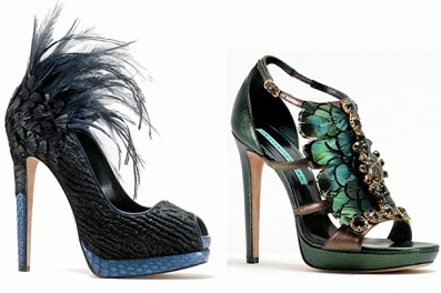 zapatos extravagantes
