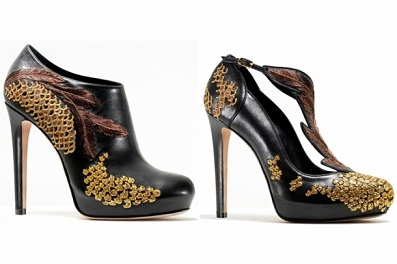 zapatos extravagantes